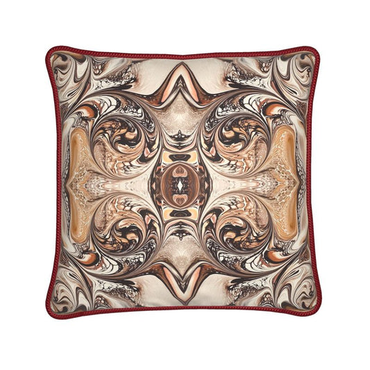 Silk Designer Cushion - Original Art
